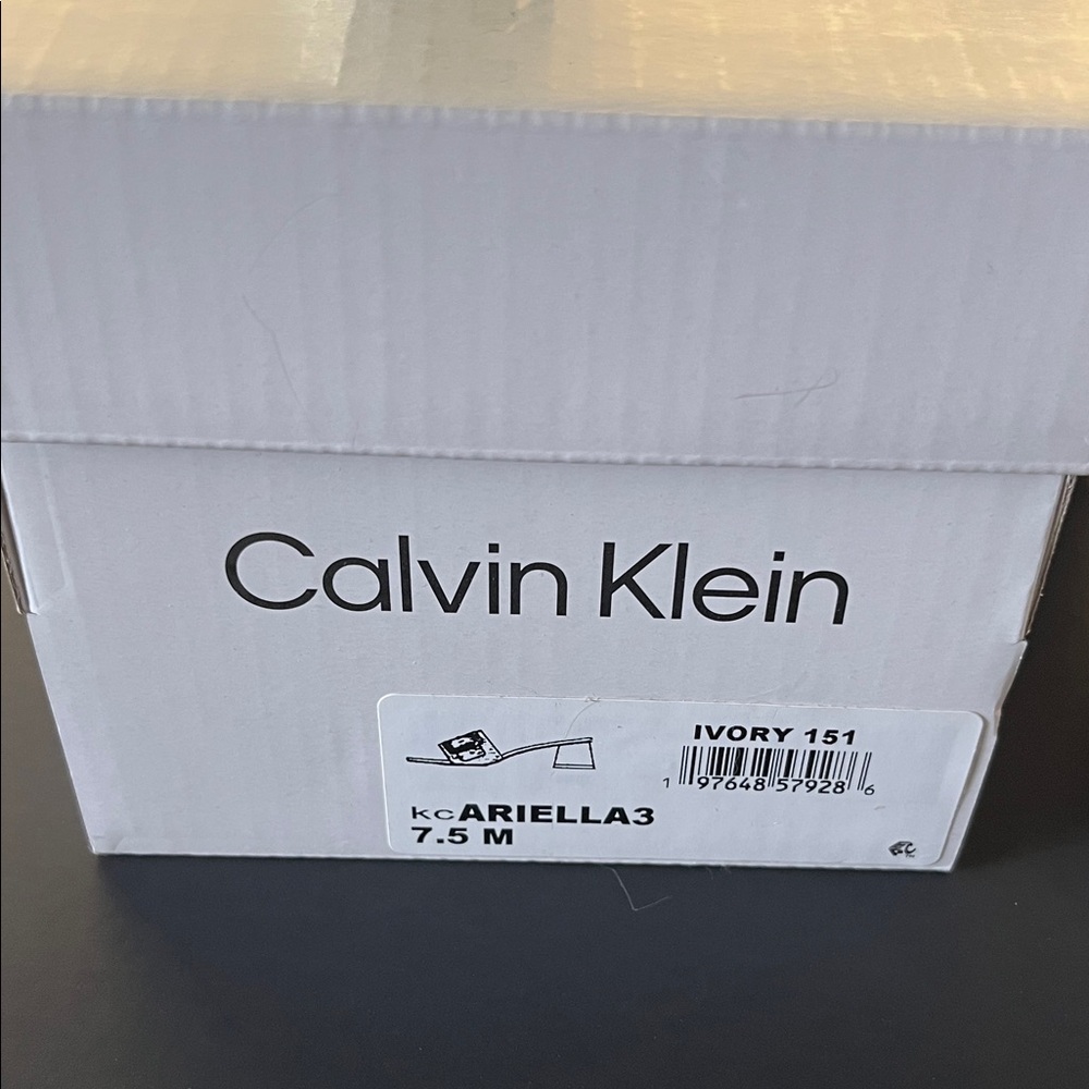 Calvin Klein Beige Women's Heels - Picture 2 of 7